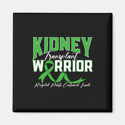 Transplantatie strijder nierziekte patiënt magneet (Voorkant)