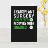 Transplantatie Surgery Recovery | Transplant Survi Kaart (Gele Bloem)