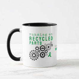 Transplanteer Gerecycleerde Onderdelen Custom Stea Mok