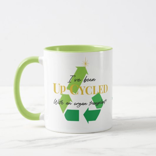 Transplanter en cycle supérieur Mug de café person (Gauche)