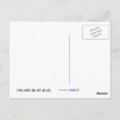 Transplantontvanger van retroflectief ontwerp briefkaart (Achterkant)