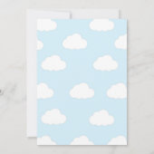 Transport Anniversaire Photo Invitation Garçon (Dos)