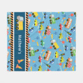 Transport Blue. Couverture Polaire (Devant (Horizontal))