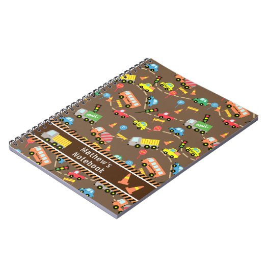 Transport Brown.  Cahier (Côté gauche)