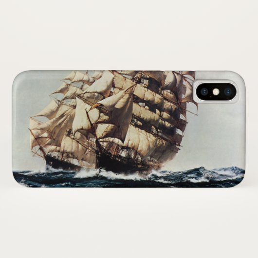 transport, Clipper verscheept in ruw Zee Case-Mate iPhone Case (Achterkant (horizontaal))