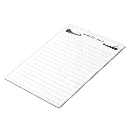 Transport dans les Grands Lacs Bloc-notes de 8 po (Incliné)