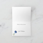 Transport de bébé et Carte de remerciements de béb (Intérieur)