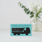 Transport des cartes de visite de décharge (Debout devant)