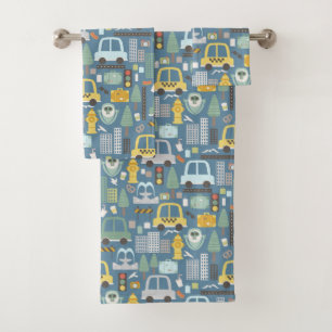 Transport en ville Voitures pour enfants Voyageant