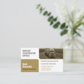 Transport et logistique | Carte de visite de camio (Debout devant)