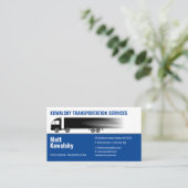 Transport et logistique | Carte de visite de camio (Debout devant)