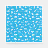 Transport Iconen Papieren servetten (Voorkant)