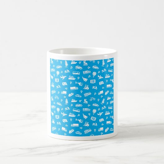 Transport Icons Mug