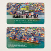 Transport | Logistique | Port à conteneurs (Devant & derrière)