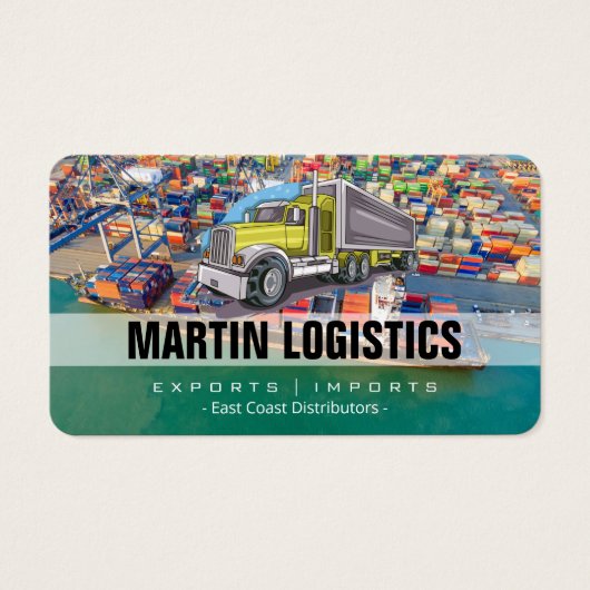 Transport | Logistique | Port à conteneurs (Devant)
