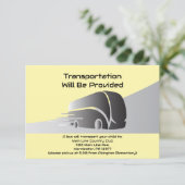 Transport Partie Mini Carte de bus Transport Van (Debout devant)