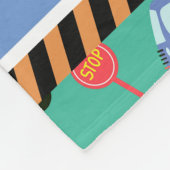 Transport Turquoise. Couverture Polaire (Coin)