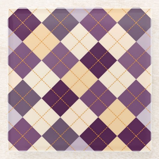 Transportachtergrond Glazen Onderzetter (Voorkant)