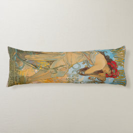 Transportdealers door Alphonse Mucha (1902) Lichaamskussen