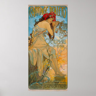 Transportdealers door Alphonse Mucha (1902) Poster