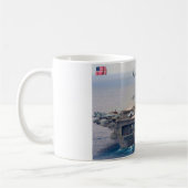 TRANSPORTEUR D'AÉRONEF AMÉRICAIN - CVN-74 Mug (Gauche)