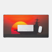 TRANSPORTEUR D'AÉRONEF AMÉRICAIN - CVN-77 (Clavier et souris)