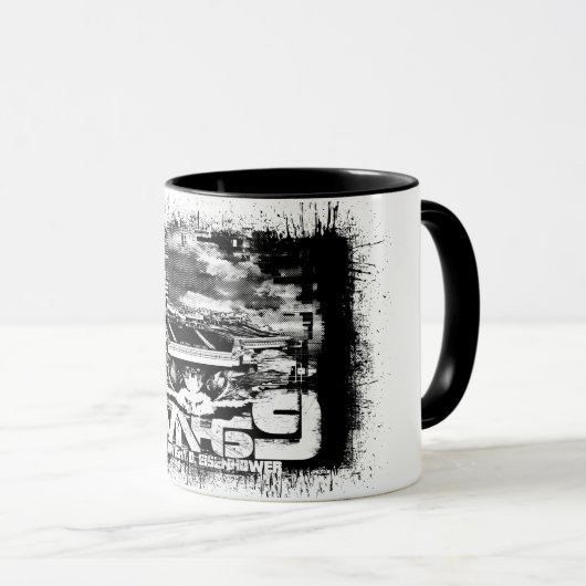 Transporteur d'aéronef Dwight D. Eisenhower Mug (Devant droit)