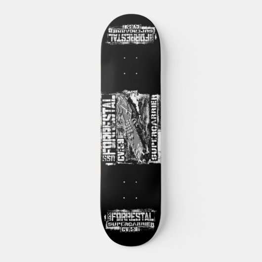 Transporteur d'aéronef Forrestal Skateboard (Recto)