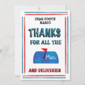 Transporteur | Postie Merci Pour Tout Le Courrier (Devant)