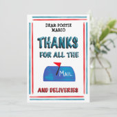 Transporteur | Postie Merci Pour Tout Le Courrier (Debout devant)