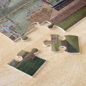 Transportiecertificaten voor thee (m/v papier) legpuzzel (Zijkant)