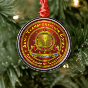 Transportkorps Metalen Ornament