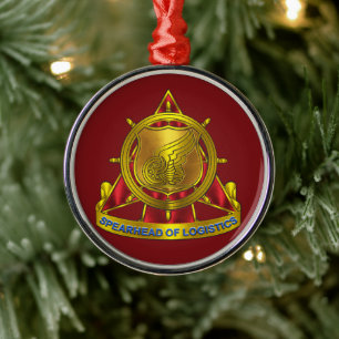 Transportkorps Metalen Ornament