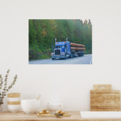 Transportkunst voor staalconstructiepijp poster (Keuken)