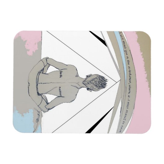 transpride magnet magneet (Horizontaal)