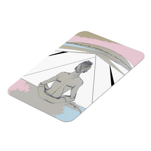 transpride magnet magneet (Linkerzijde)