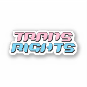 Transrechten Sticker