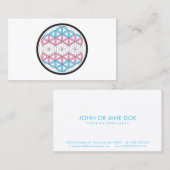 transsacrale geometrie visitekaartje (Voorkant / Achterkant)