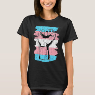 Transseksuele Transpride Eerste Transgender Vlag Q T-shirt