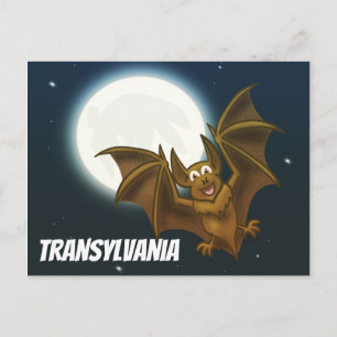 TranssylvaniaFlying Bat Briefkaart