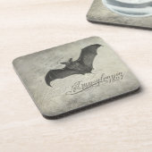 Transsylvanië 1897 Bat Collage Onderzetters Hallow (Linkerzijde)