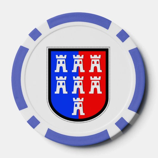 Transsylvanië Poker Chips (Achterkant)