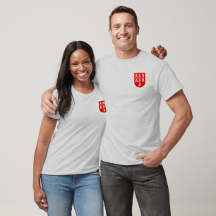 Transsylvanië wapen rood wit t-shirt