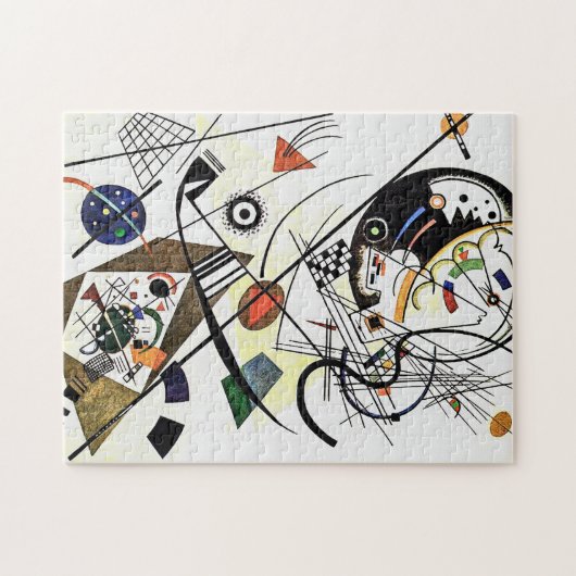 Transverse Line - Kandinsky Legpuzzel (Horizontaal)
