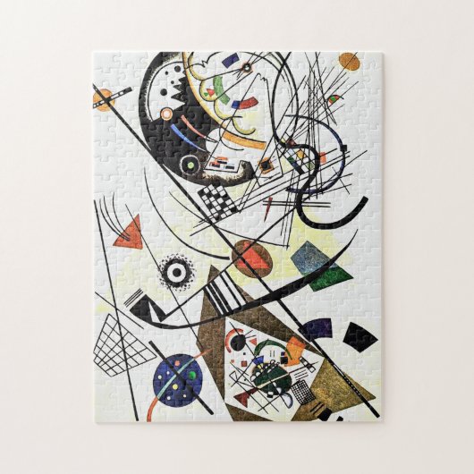 Transverse Line - Kandinsky Legpuzzel (Verticaal)