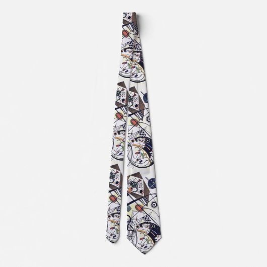 Transverse Line - Kandinsky Stropdas (Achterkant)