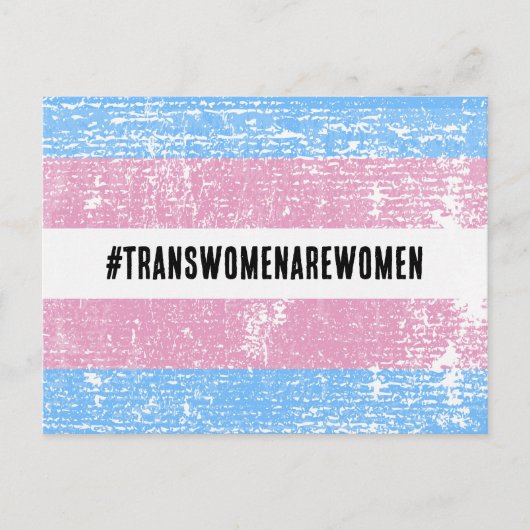 #TRANSWOMENAREWOMEN BRIEFKAART (Voorkant)