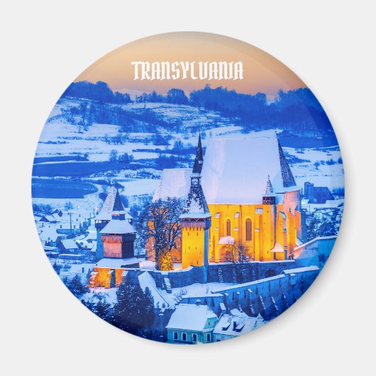 Transylvania travel Magnet Magneet (Voorkant)
