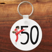 Trap 50 sleutelhanger (Achterkant)