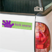 trap asana bumpersticker (Op Truck)